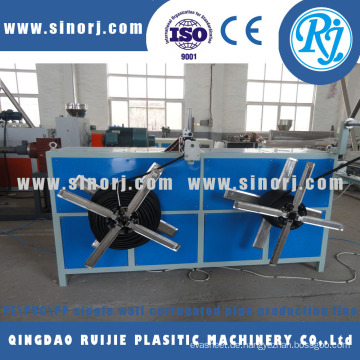 PE pp pvc einwandige corrugated Pipe Extrusionslinie